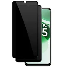 Realme 5 2 Pack Privacy Tempered Glass Screen protector.