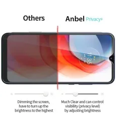 Realme 5i Anbel Privacy+ screen showing clearer visibility and brightness control for privacy.