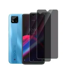 2Pack Privacy screen protectors for Realme 5i smartphones.