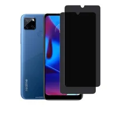 2 Pack Privacy Tempered Glass Screen Protector For Realme C12.
