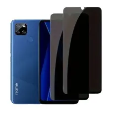 2 Pack Privacy Tempered Glass Screen Protector For Realme Q2i.