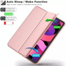 Auto wake sleep iPad case