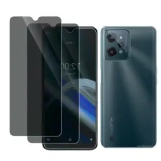 2 Pack Privacy Tempered Glass For Realme C31.