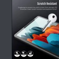 Scratch-resistant tempered glass screen protector for Oppo Pad Neo 11.4 inch, protecting against keys, cables, and sharp objects