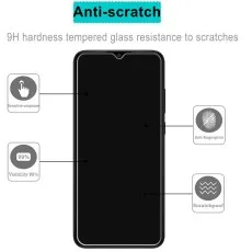 A smartphone screen protector with Anti-scratch, 9H hardness, and other features