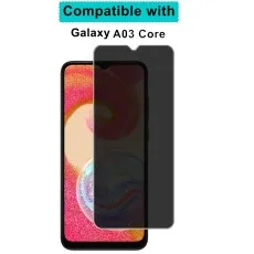 Privacy screen protector compatible with Samsung Galaxy A03 Core