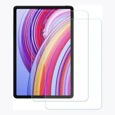 Realme Pad 2 Lite 10.95-inch tablet with 2-pack HD clear tempered glass screen protectors – anti-scratch, 9H hardness, perfect fit