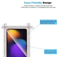 Case Friendly Design of Xiaomi Pad 77 Pro 11.2 Inch Screen Protector with Precise Fit