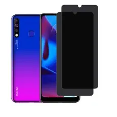 2 Pack Privacy Tempered Glass Screen Protector For Tecno Camon 12.