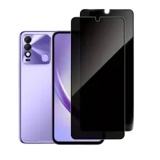 2 Pack Privacy Tempered Glass Screen Protector FOR Tecno Spark 8.