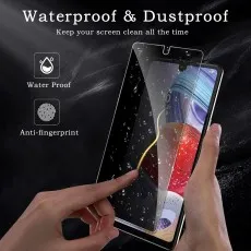 Waterproof & Dustproof Anti-Spy Tempered Glass Screen Protector for Samsung Galaxy Note 10 Lite