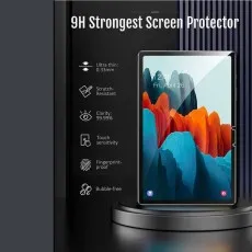 Ultra-thin 9H screen protector for Samsung Galaxy Tab A9 8.7 with high clarity and touch sensitivity