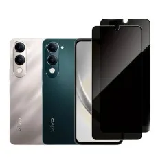 2 Pack Privacy Tempered Glass Screen Protector For Vivo Y19.
