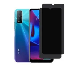 Vivo Y20i with privacy and clear Privacy screen protector.