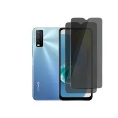 Vivo Y30 (China) with two clear screen protectors.