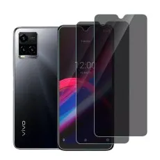 2 Pack Privacy Tempered Glass Screen Protector For Vivo Y33t.