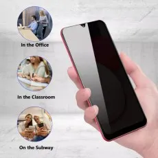 Anti-spy screen protector for Xiaomi Poco M2 Pro Privacy Tempered Glass with 9H tempered glass
