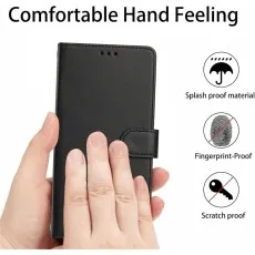 Motorola Moto G54 5G Wallet Case – Comfortable Grip, Splash-Proof, Fingerprint-Proof, Scratch-Resistant PU Leather, RFID Blocking, 3 Card Slots, Protective Flip Cover for Moto G54 5G