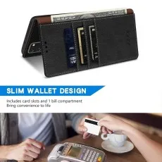 Slim wallet case for Samsung Galaxy S20 FE 5G featuring card slots and cash pocket for everyday convenience