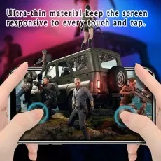 An ultra-thin screen protector keeps a phone screen responsive to every touch