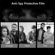 An anti-spy film prevents strangers, friends, and peers from peeking at your phone