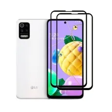 2 Pack 9D Tempered Glass Screen Protector For LG Q52.