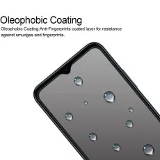 Oleophobic coated screen repels fingerprints and smudges for a clean display For LG Q61.