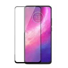 A black-framed privacy screen protector beside a smartphone