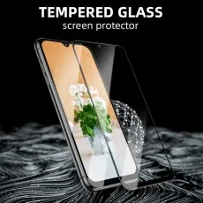 Tempered Glass screen protector for alcatel 3 (2019), 2-pack, protecting against cracks and damage.