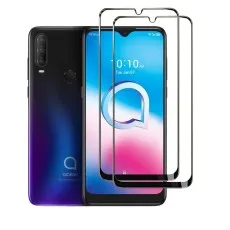 2-pack 9D tempered glass screen protectors for alcatel 3L