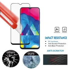2 Pack 9D Tempered Glass Screen Protector for Alcatel 3L - Anti-Scratch and Anti-Blast.