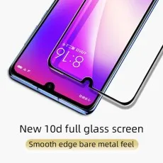 Huawei P30 with 9D full glass screen and protector shown.