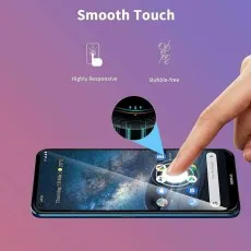 Nokia 4.2 9D screen protector smooth touch, highly responsive.