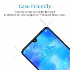 9D Screen shield shown with text 'Case Friendly' and benefits For Xiaomi Mi 9 SE.