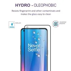 Oil-repellent and easy-to-clean glass for OnePlus Nord.