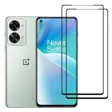 2 Pack 9D Tempered Glass Screen Protector For OnePlus Nord 2T.