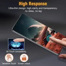 Responsive, clear, and compatible 9D tempered glass for OnePlus Nord 2T.