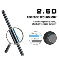Diagram comparing 2.5D edge with normal 9D Glass for Blackview A90.