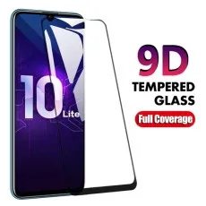 A 9D Tempered Glass screen protector for the 10 Lite smartphone, offering full coverage