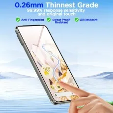 Highly sensitive Google Pixel 7 Pro 9D screen protector.