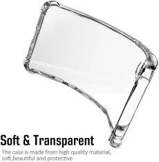 Huawei P40 Bumper Clear Case Cover 6.1 inch, Crystal Clear