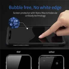 Bubble-free 9D screen protector for Huawei P smart Pro 2019.