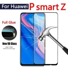 Full screen coverage 9d glass for Huawei P Smart Z.