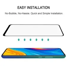 Easy Installation 9d glass Screen Protector For Huawei Y9a.