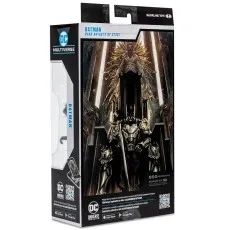 Back of the DC Multiverse Batman Dark Knights of Steel action figure packaging.