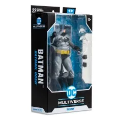 A brand-new DC Multiverse Batman collectible, shown in its display box.