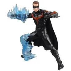 The DC Multiverse Robin figure is shown in an action pose, with swirling blue ice around its arm and leg.