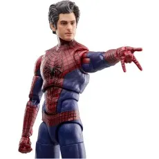 The Amazing Spider-Man figure with an unmasked face and a classic web-shooting pose.