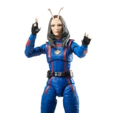 A close-up shot of a Mantis action figure in a blue suit, with her hands raised as if using powers.