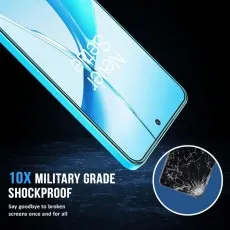 Shatterproof 9d tempered glass for OnePlus Ace.